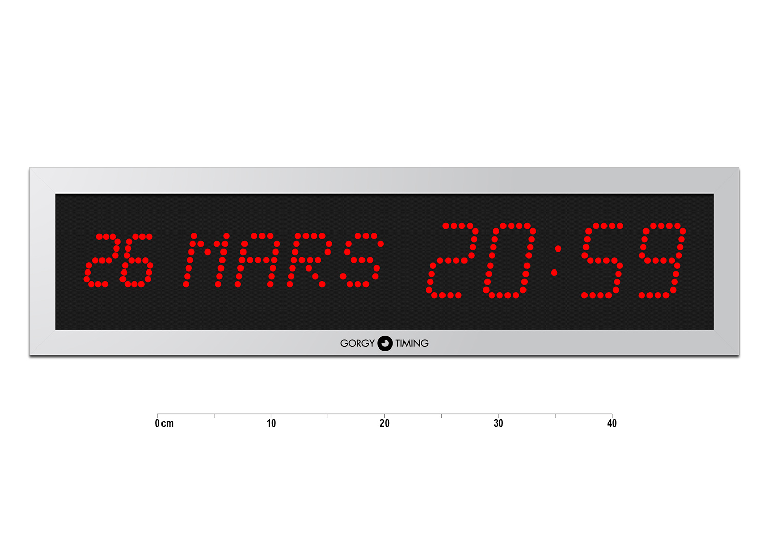 Horloge digitale calendrier LEDICA 7.M