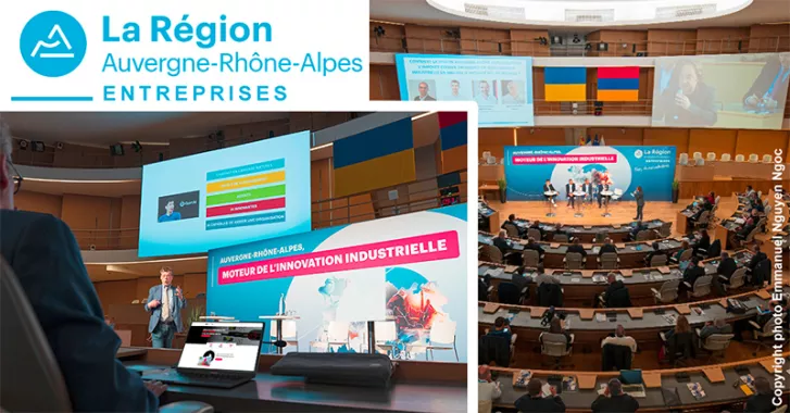 Gorgy Time présente ses projets de développement lors de l’Assemblée Générale de Auvergne-Rhône-Alpes Entreprises