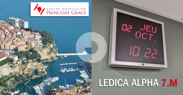 Gorgy Time équipe le Centre Hospitalier Princesse Grace de Monaco