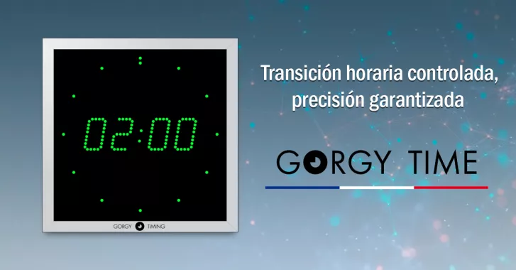 Cambio a la hora de invierno 2025