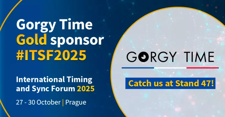 Gorgy Time Gold Sponsor de l’ITSF 2025 à Prague