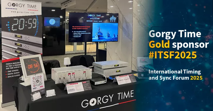 Synchronisation et innovation : Gorgy Time à l’ITSF 2025