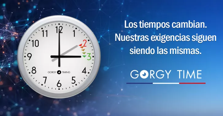 Cambio de hora: asegure la continuidad con Gorgy Time