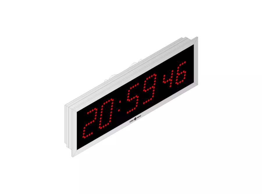 LEDI 10.S indoor digital clock