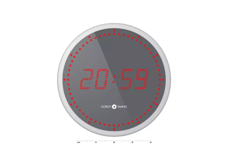 Horloge digitale extérieure LEDI 12.60