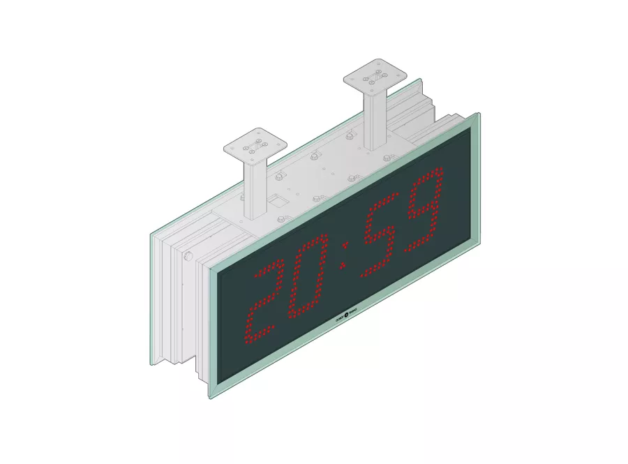 Horloge digitale extérieure LEDI REVERSO 15