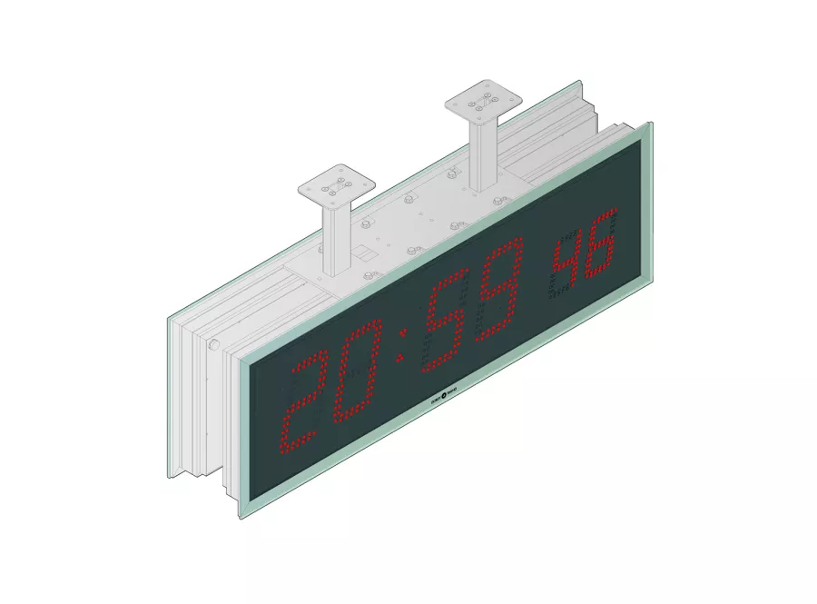 Horloge digitale extérieure LEDI REVERSO 15.S