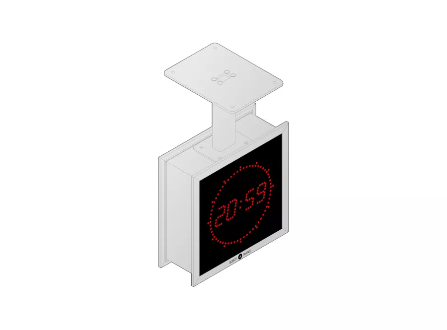 LEDI REVERSO 5.60 indoor digital clock