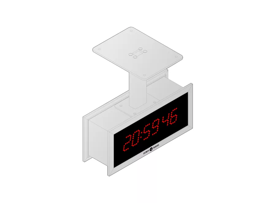 LEDI REVERSO 5.S indoor digital clock