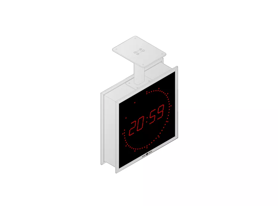 LEDI REVERSO 7.60 indoor digital clock