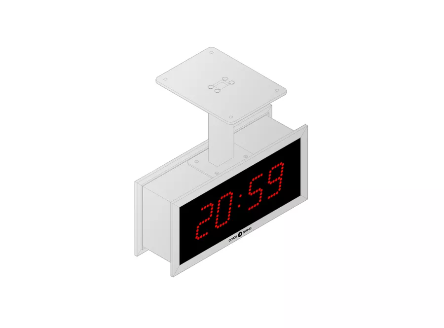 LEDI REVERSO 7 indoor digital clock