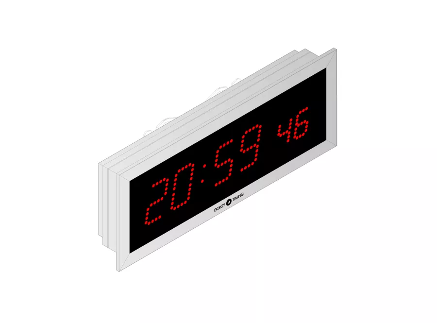 LEDI 7.S indoor digital clock