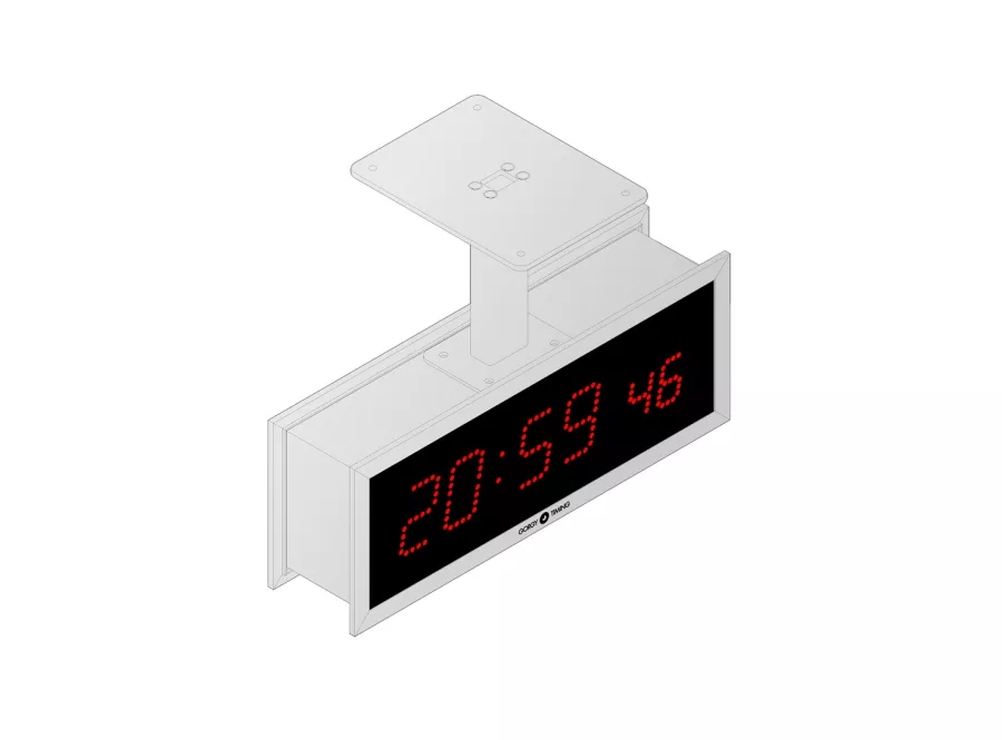 LEDI REVERSO 7.S indoor digital clock