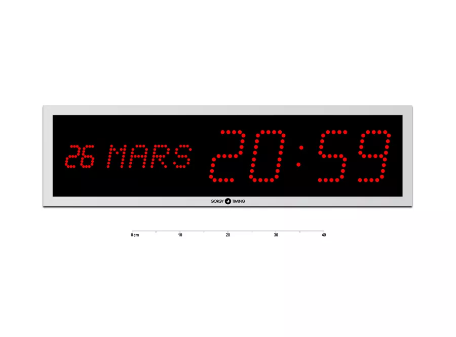 Horloge digitale calendrier LEDICA 10.M