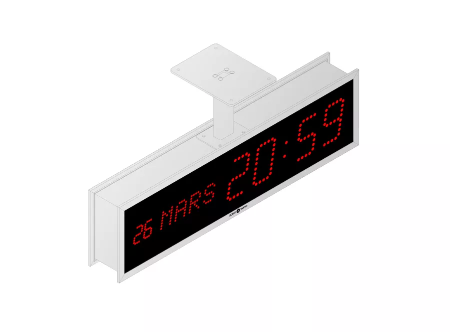LEDICA REVERSO 10.M calendar digital clock