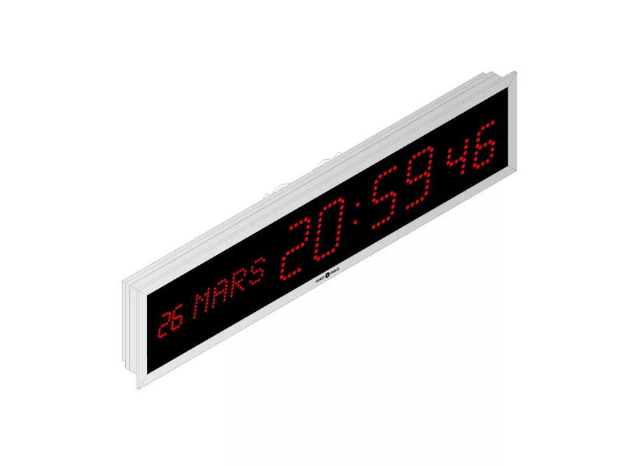 LEDICA 10.M.S calendar digital clock
