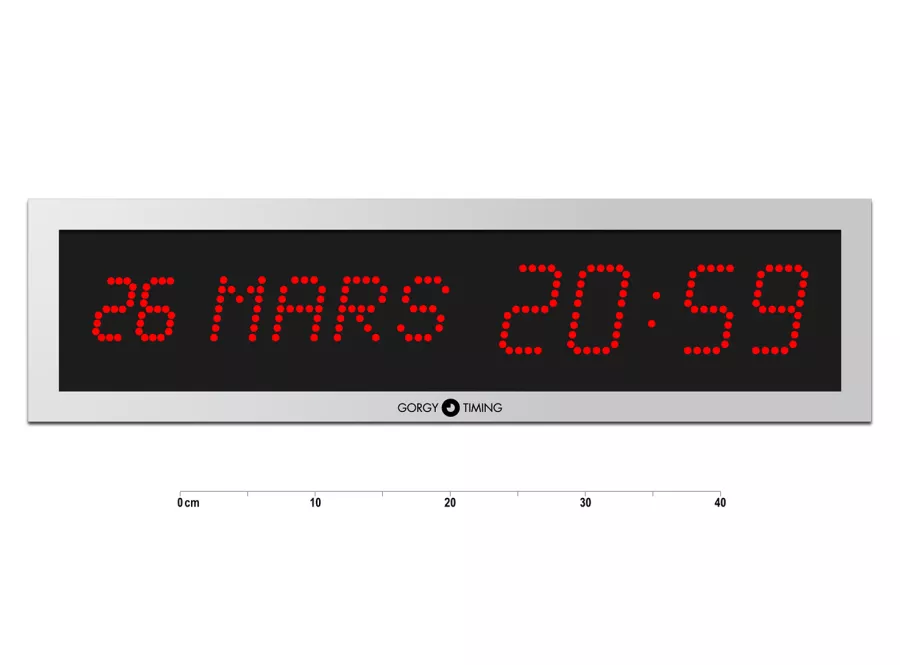 Horloge digitale calendrier LEDICA 7.M