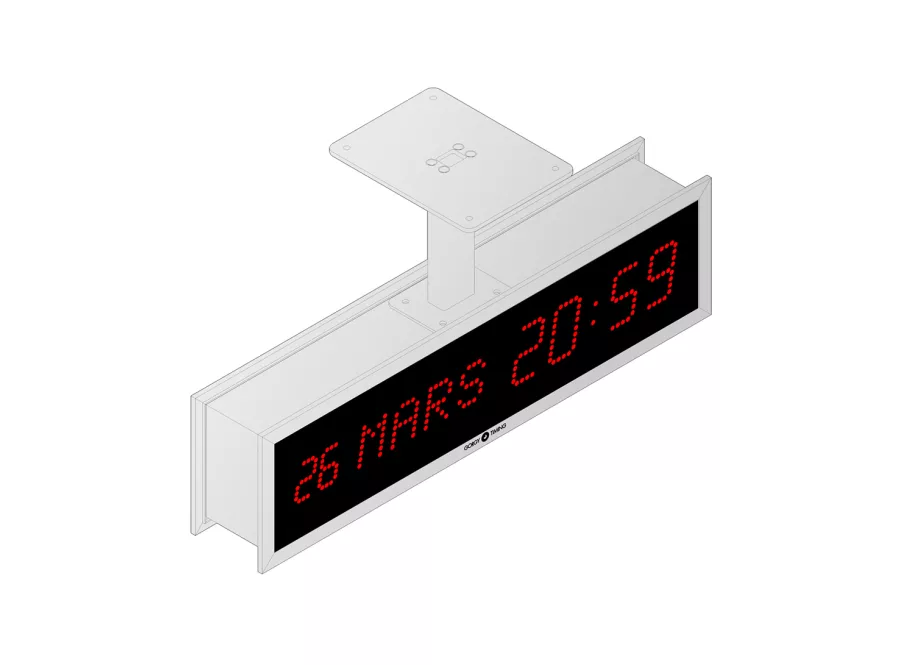 Horloge digitale calendrier LEDICA REVERSO 7.M