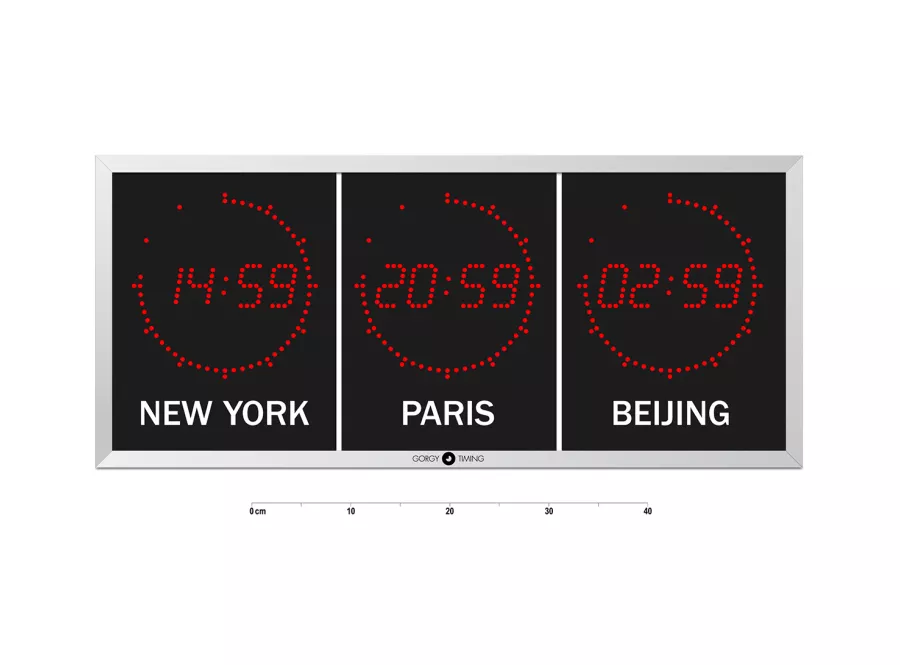 LEDI WORLD 5.60 multizone digital clock