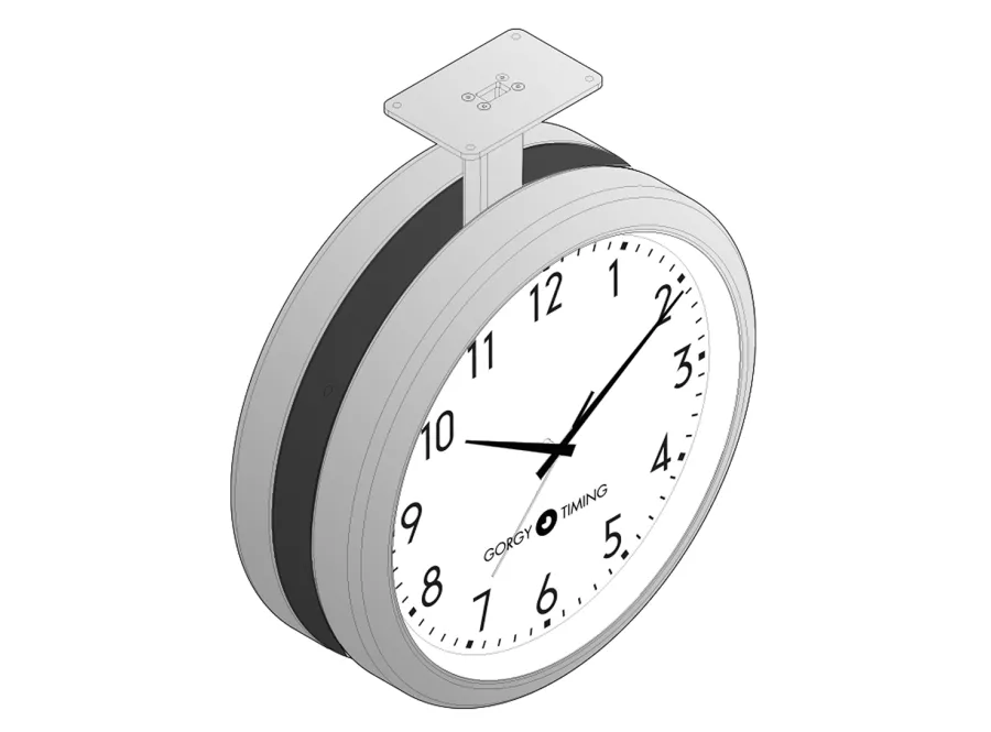 Horloge analogique HANDI 450 double face