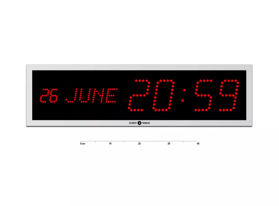 LEDICA 10.M calendar digital clock