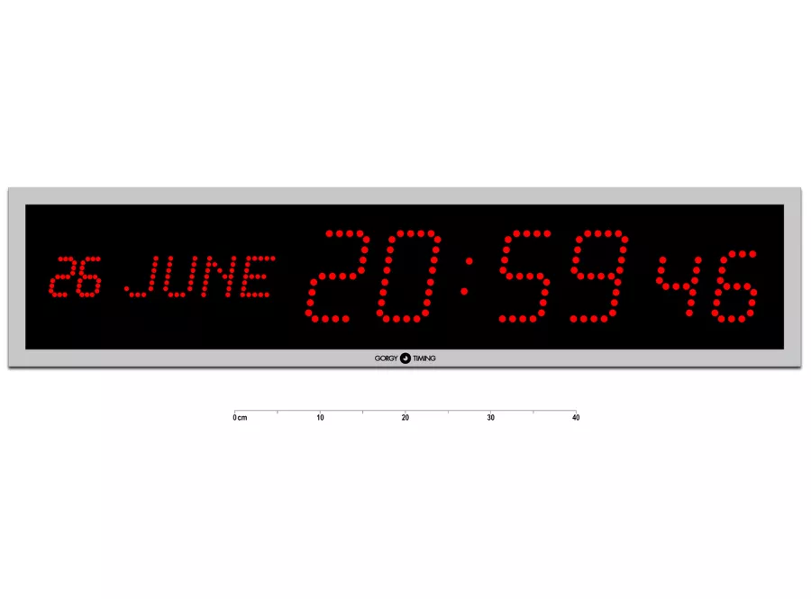 LEDICA 10.M.S calendar digital clock