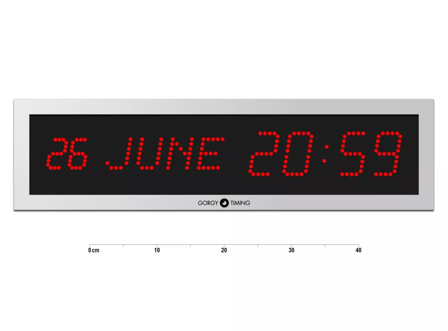 LEDICA 7.M calendar digital clock
