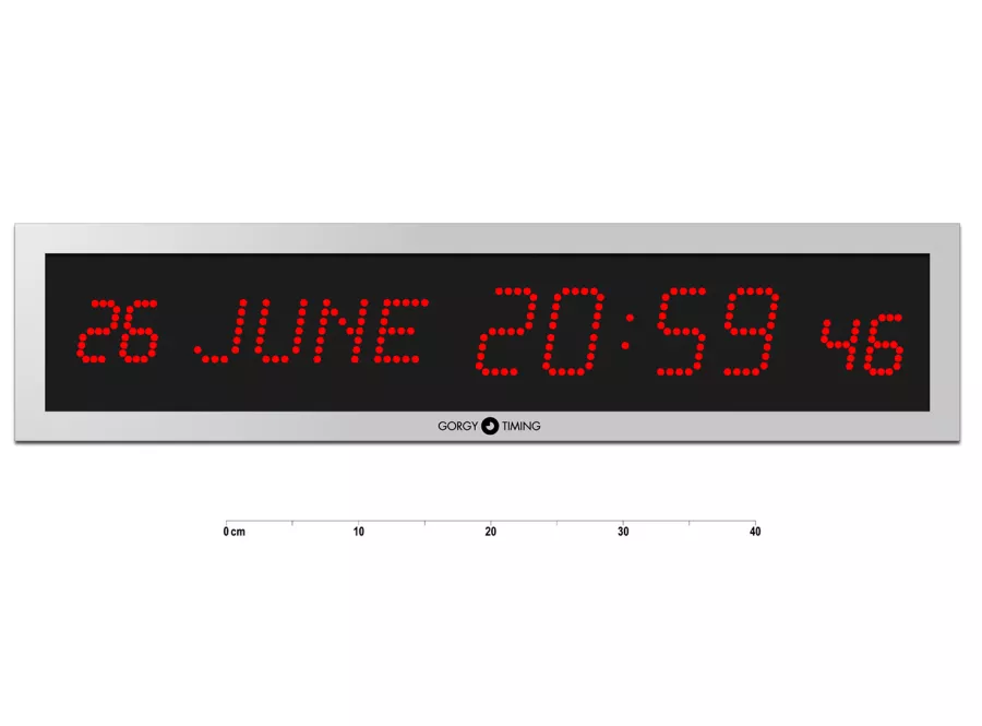 LEDICA 7.M.S calendar digital clock