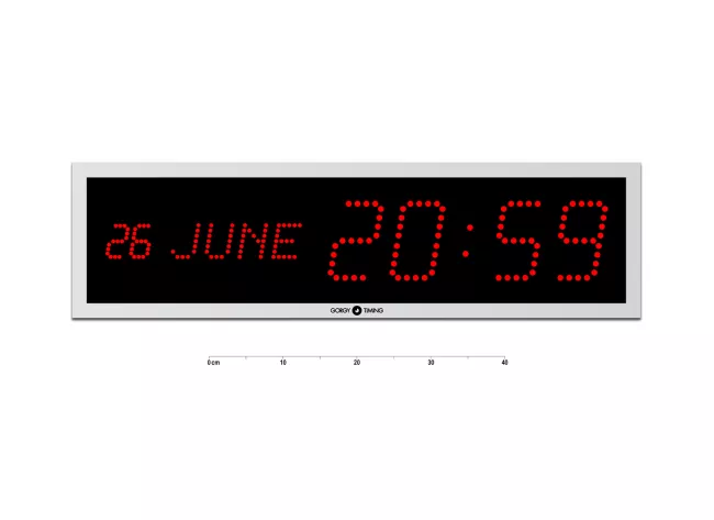 LEDICA 10.M calendar digital clock