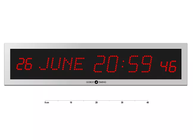 LEDICA 7.M.S calendar digital clock